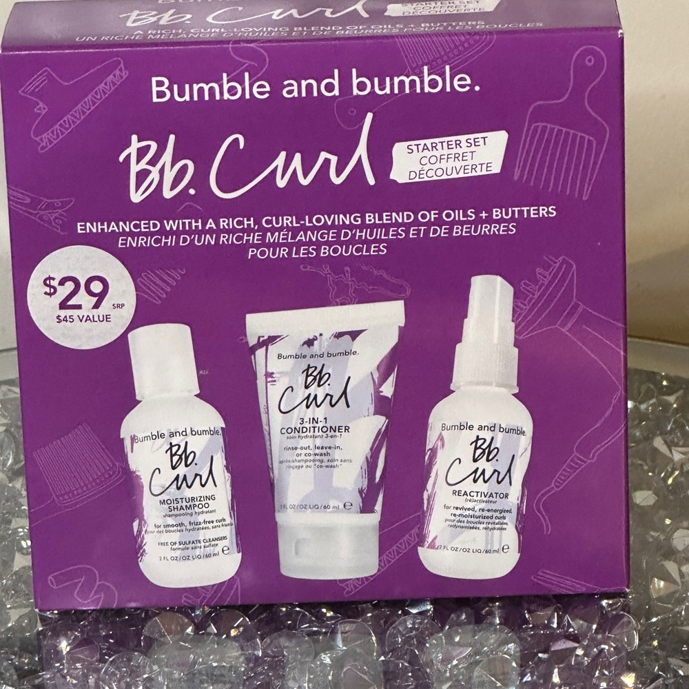 NIB Bumble and bumble. Bb. Curl Starter Set.